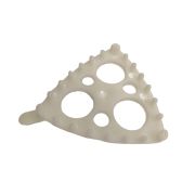 Очиститель треугольный с полимерными гвоздиками ребро 120мм