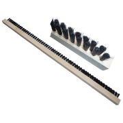 Щетка L-920 2-х рядная иск. ворс на дереве прошитая