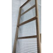 Рамка рассева ЗРШ (405х800мм) односходная из бука с сеткой ОЦП 12,5х12,5х1,4