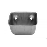 Ковш норийный цельнотянутый УКЗ-10 (ш130*г80*в115) (болт М8)